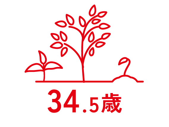 34.5歳